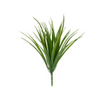 CSG802-GN/LT: 12" VANILLA GRASS BUSH LIGHT GREEN