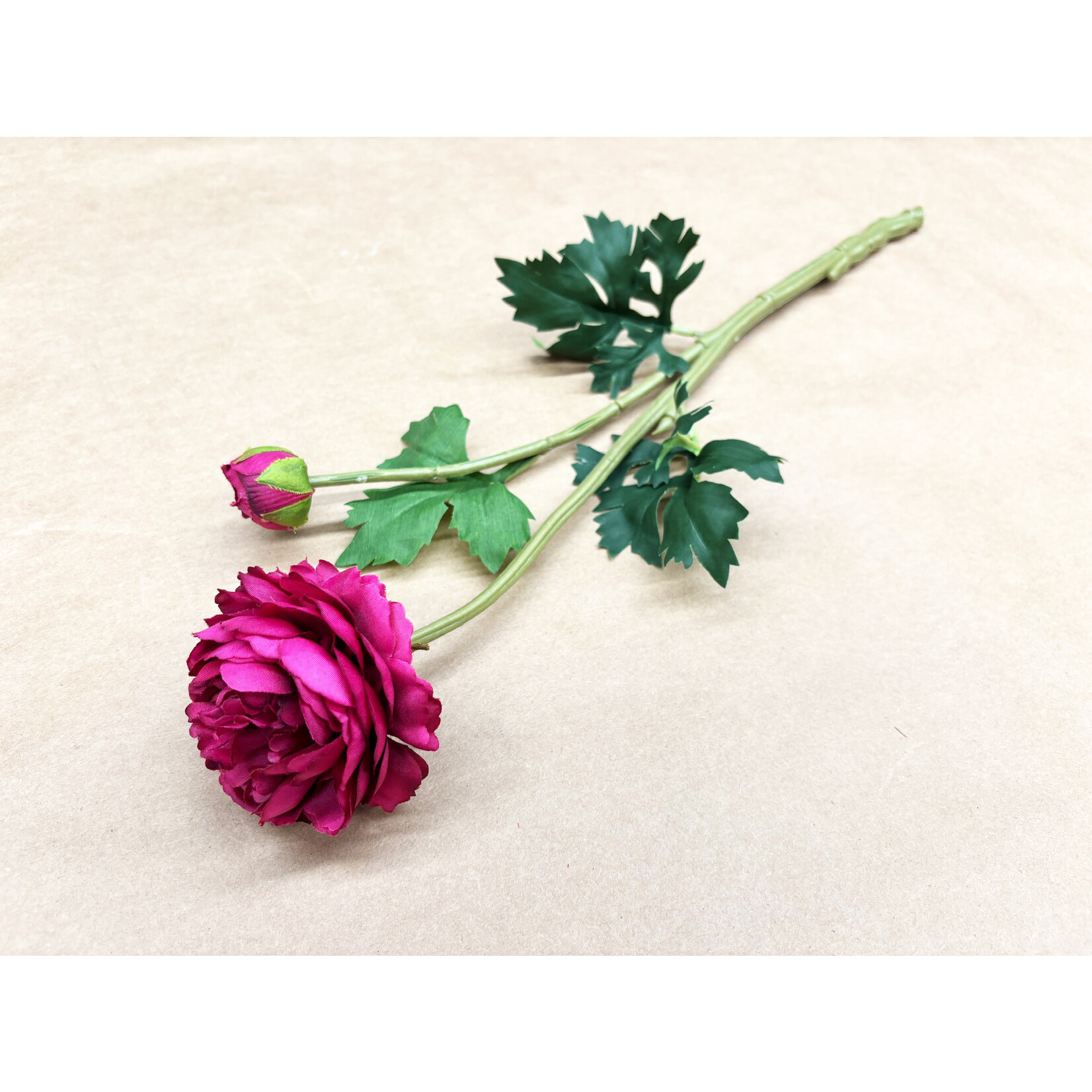 18.9" RANUNCULUS SPRAY BOYSENBERRY