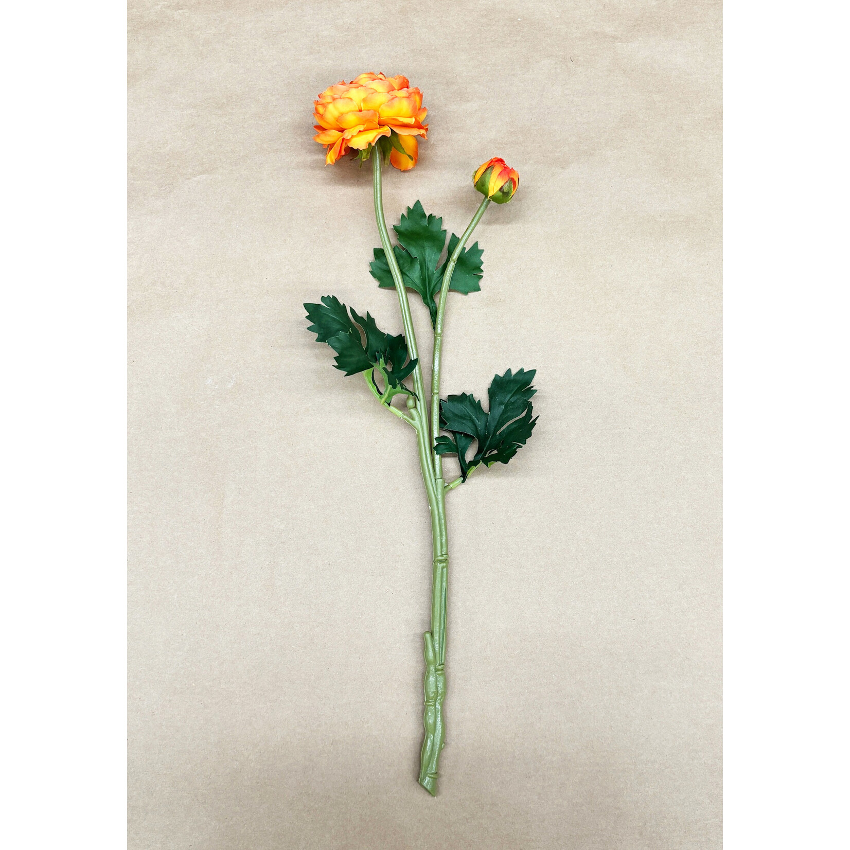 18.9" RANUNCULUS SPRAY ORANGE