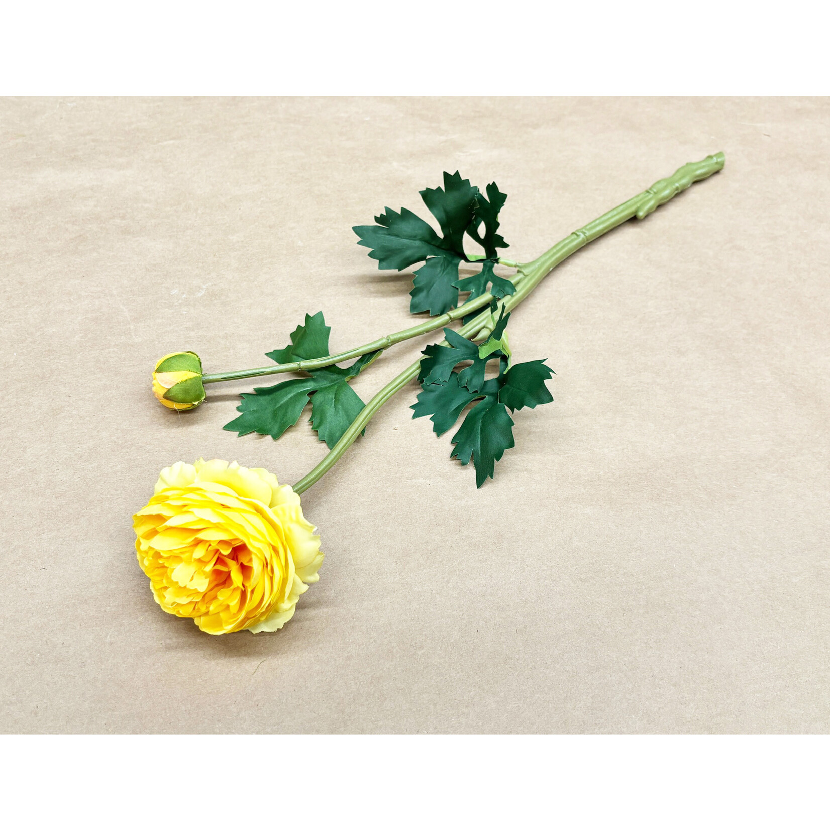 18.9" RANUNCULUS SPRAY YELLOW