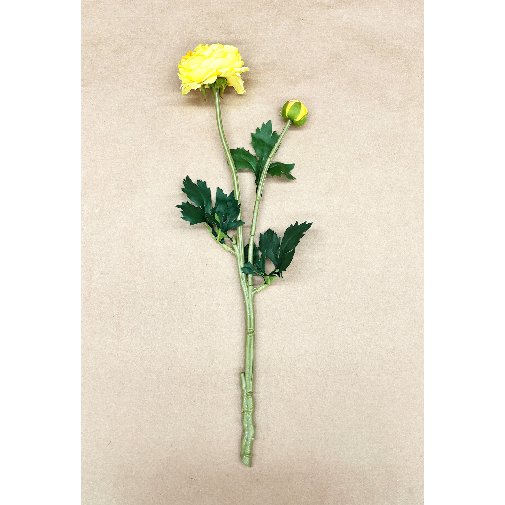 18.9" RANUNCULUS SPRAY YELLOW