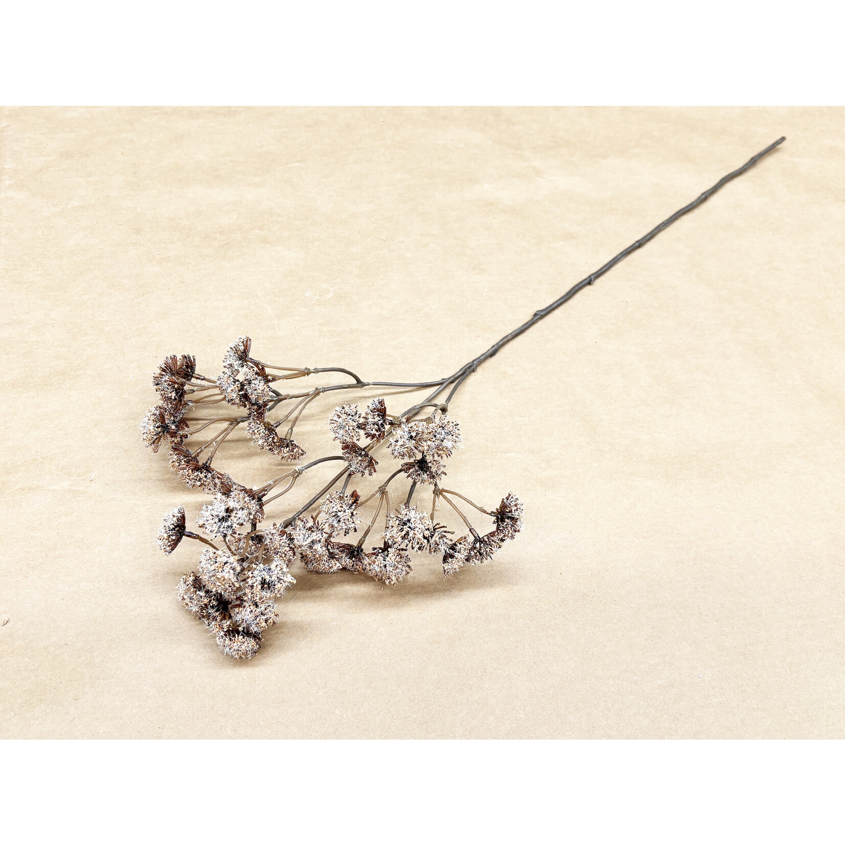 23.5" WILD BABY'S BREATH SPRAY BEIGE