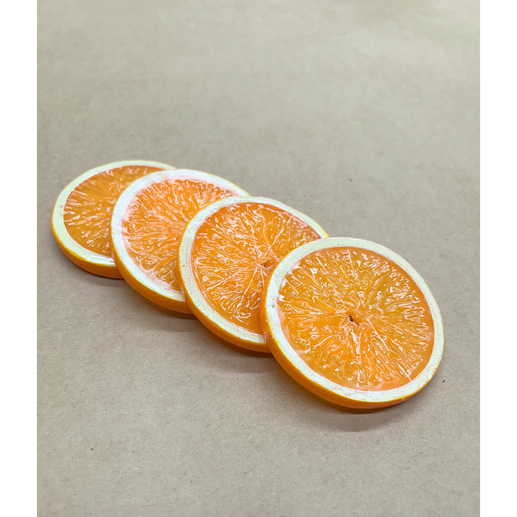 3" ORANGE SLICES (4/BG) ORANGE