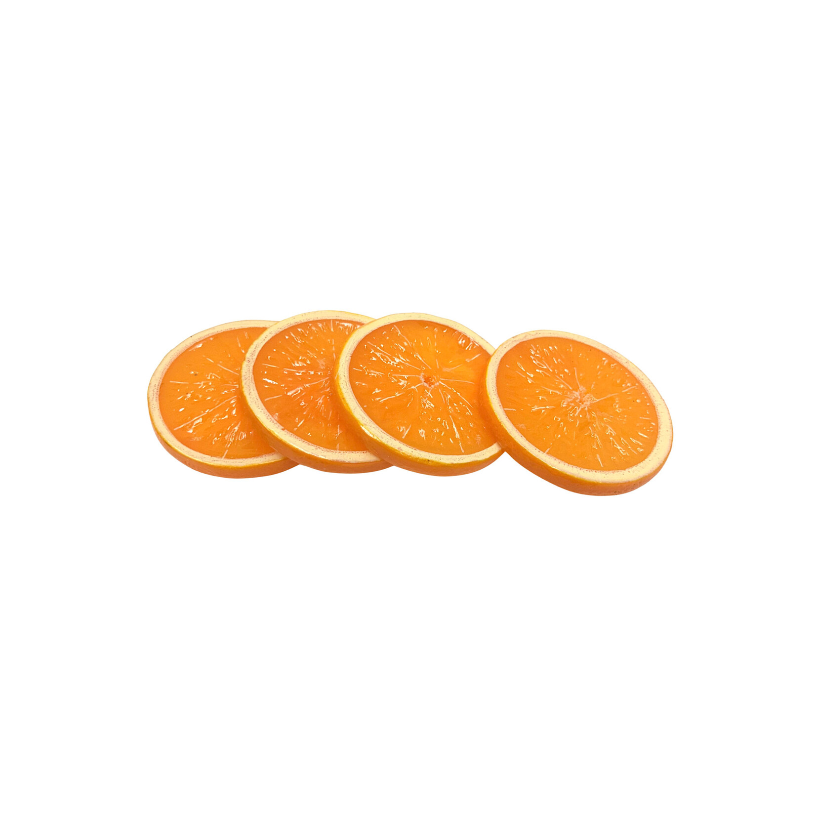 3" ORANGE SLICES (4/BG) ORANGE