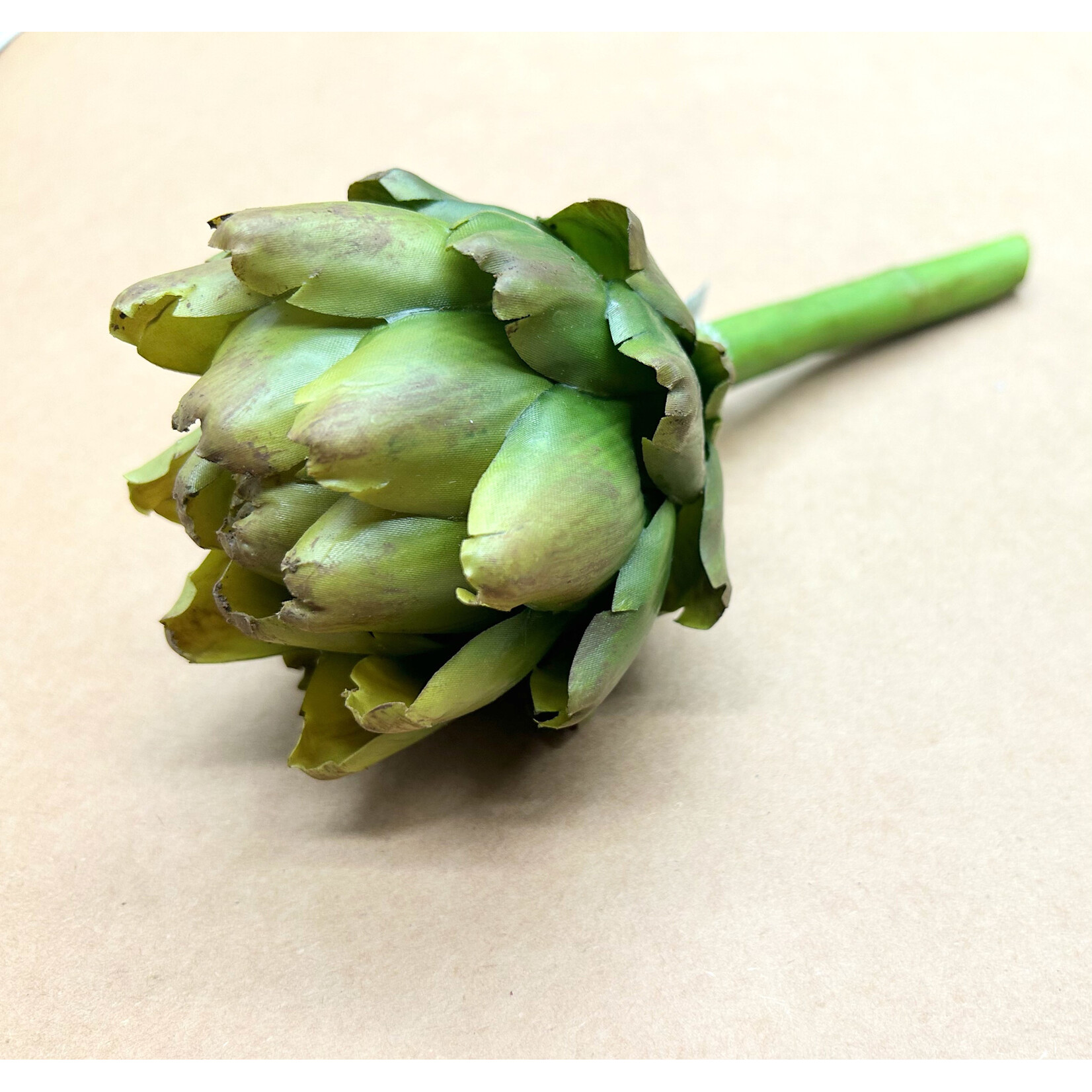 9.5"H x 3.25"W ARTICHOKE GREEN