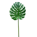 CGE232-GN: 45" MONSTERA LEAF GREEN