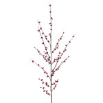 XBE745-RE: 62" WILD ILEX BERRY SPRAY RED