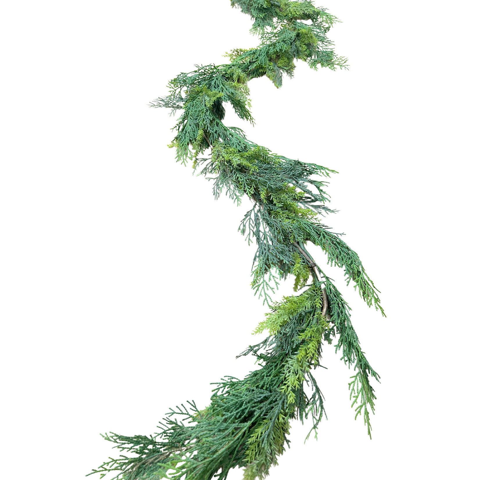 6' CEDAR GARLAND  GREEN