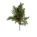 XPE457-GN: 28” MIXED NURSERY PINE SPRAY GREEN