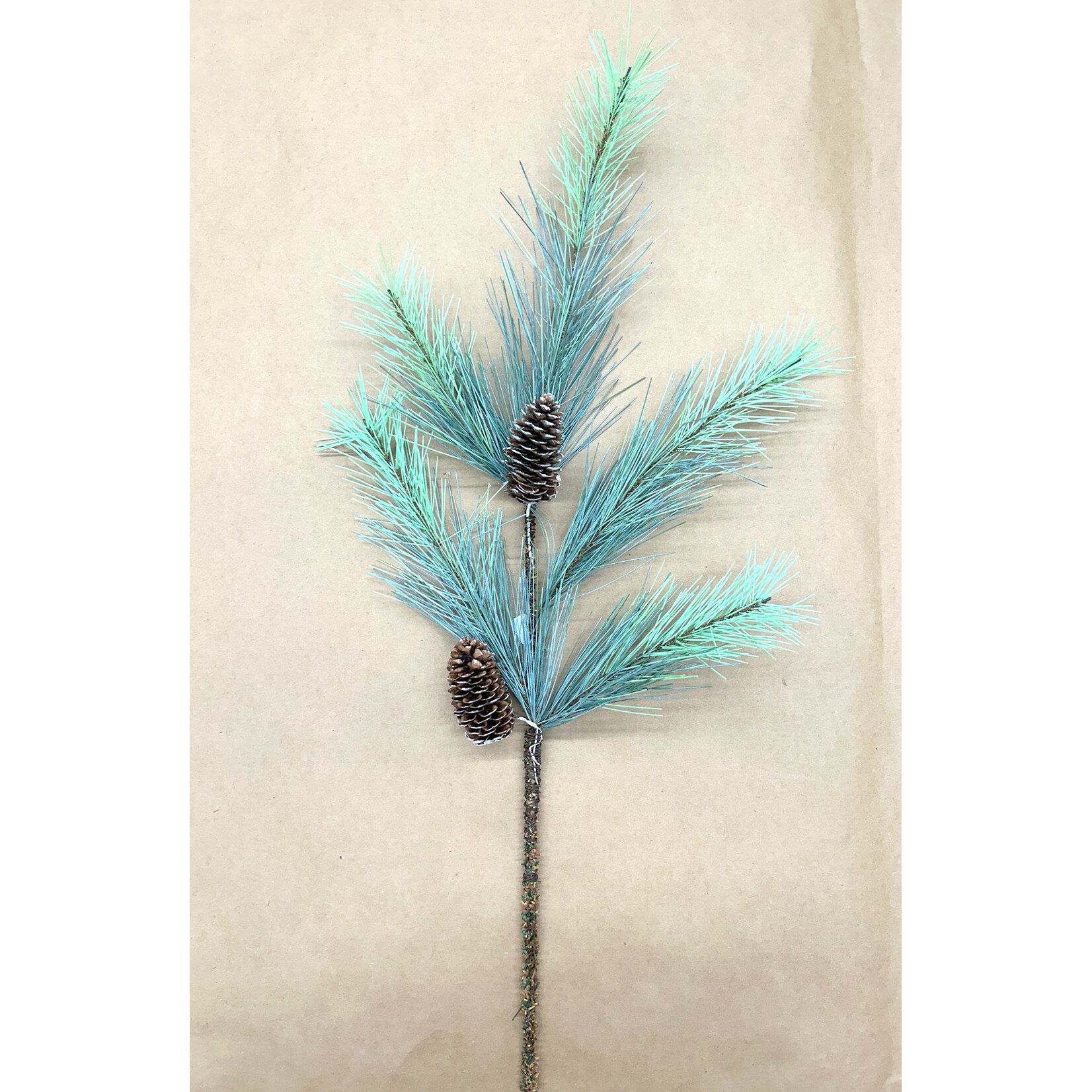 26" BLUE SPRUCE BRISTLE PINE PICK GREEN WHITE