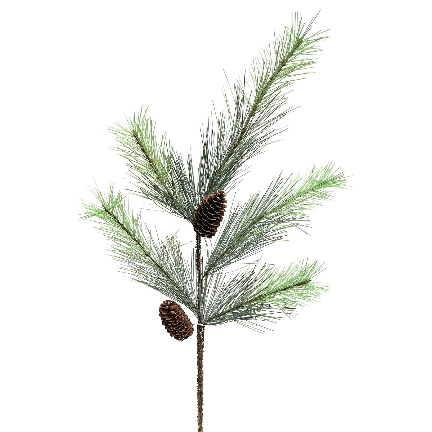 26" BLUE SPRUCE BRISTLE PINE PICK GREEN WHITE