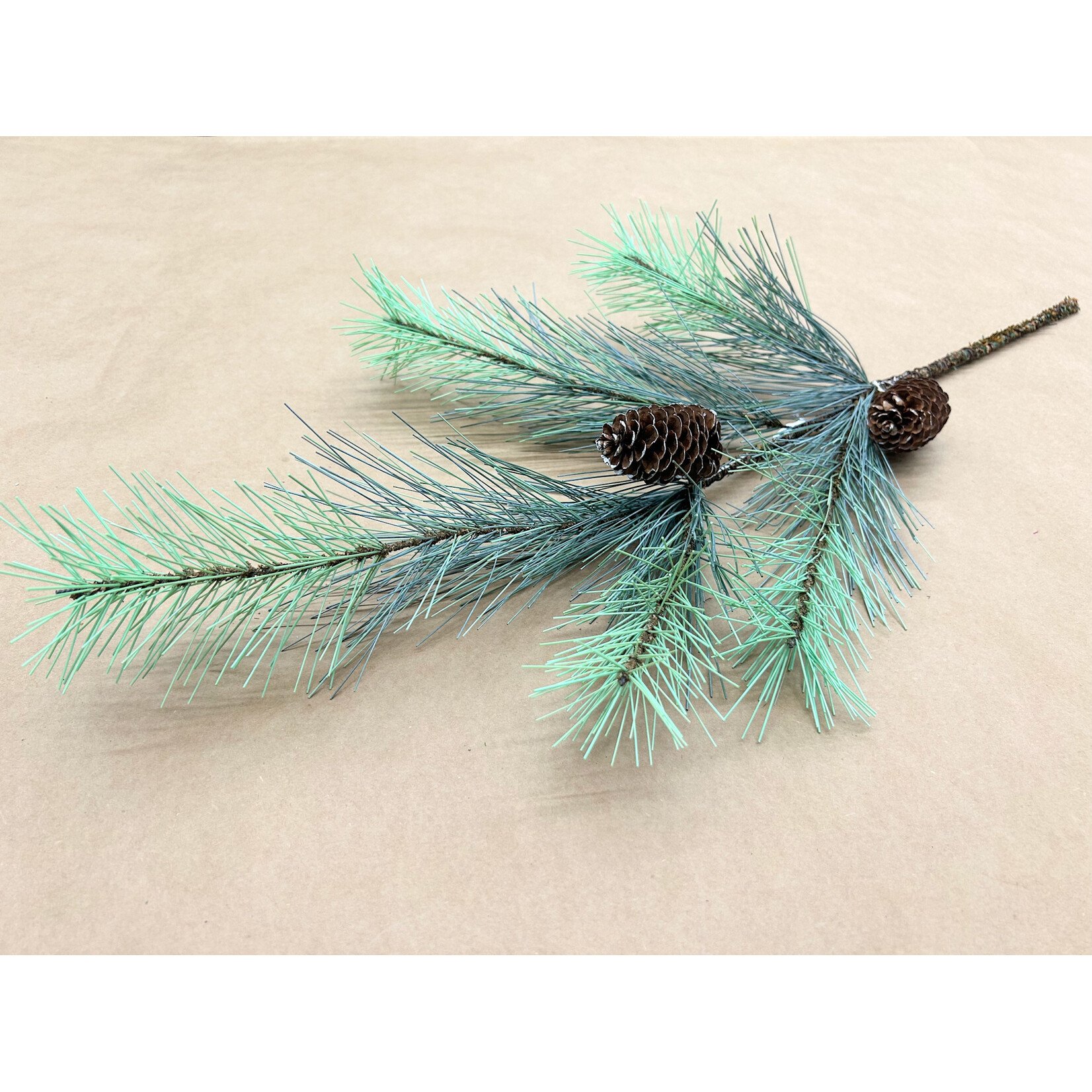 26" BLUE SPRUCE BRISTLE PINE PICK GREEN WHITE