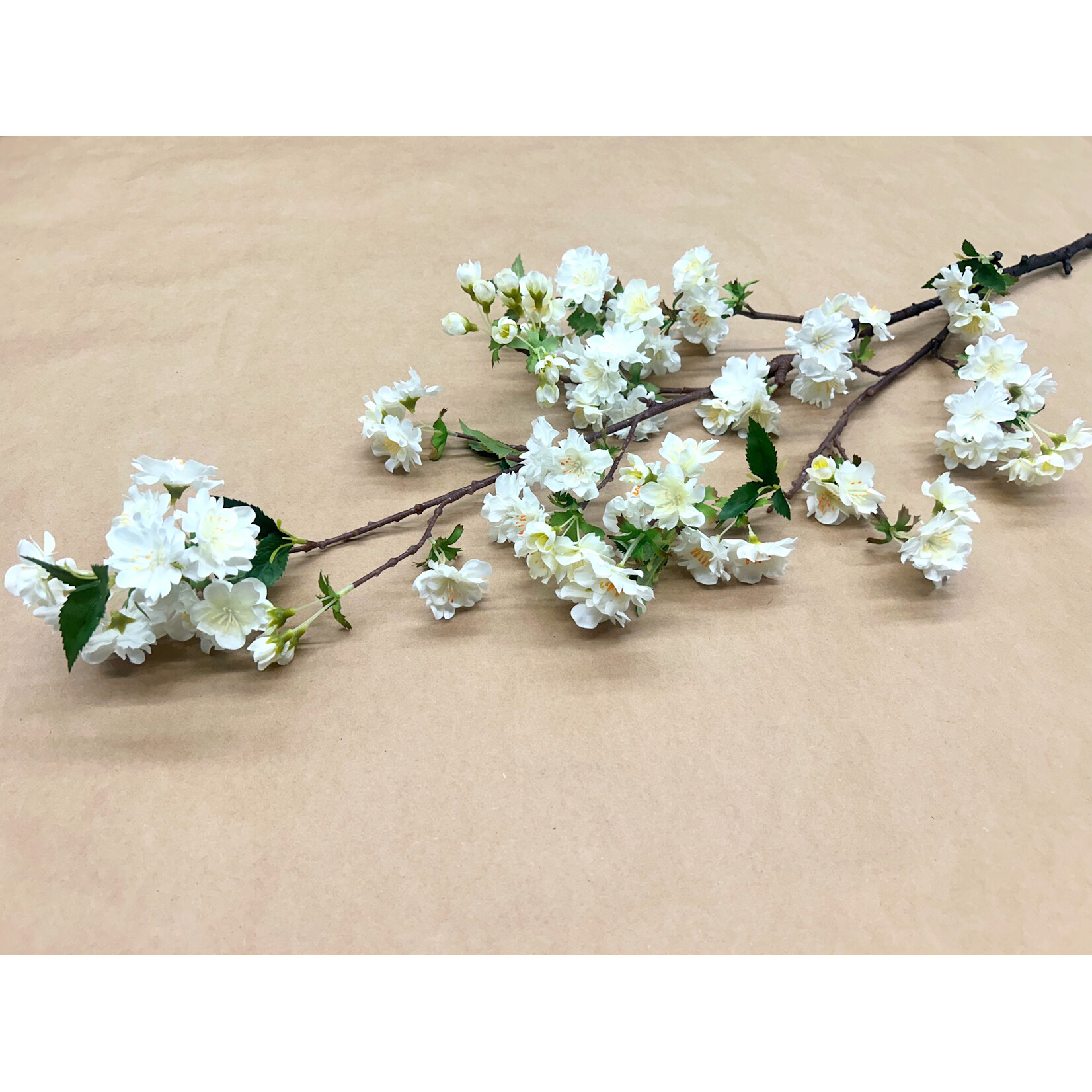 44.4" CHERRY BLOSSOM SPRAY WHITE