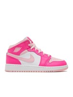 Jordan 1 Mid GS 'Fierce Pink'