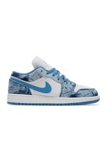 Jordan 1 Low GS 'Washed Denim'