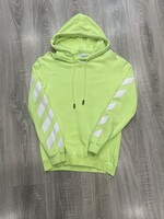 OFF-WHITE LIME GREEN HOODIE