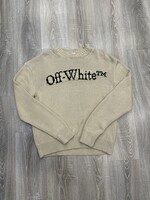 OFF-WHITE KNIT SWEATER
