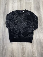 LOUIS VUITTON DISTRESSED MONOGRAM SWEATER