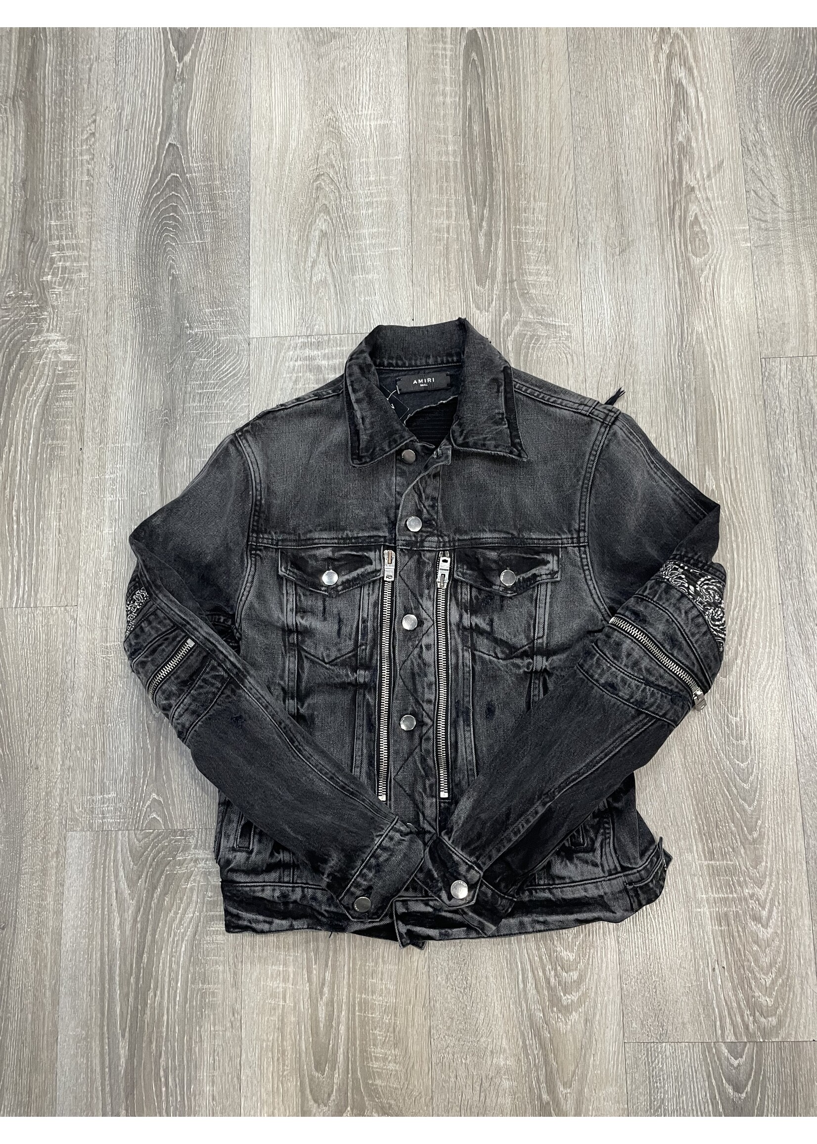 AMIRI MX2 BLACK DENIM JACKET