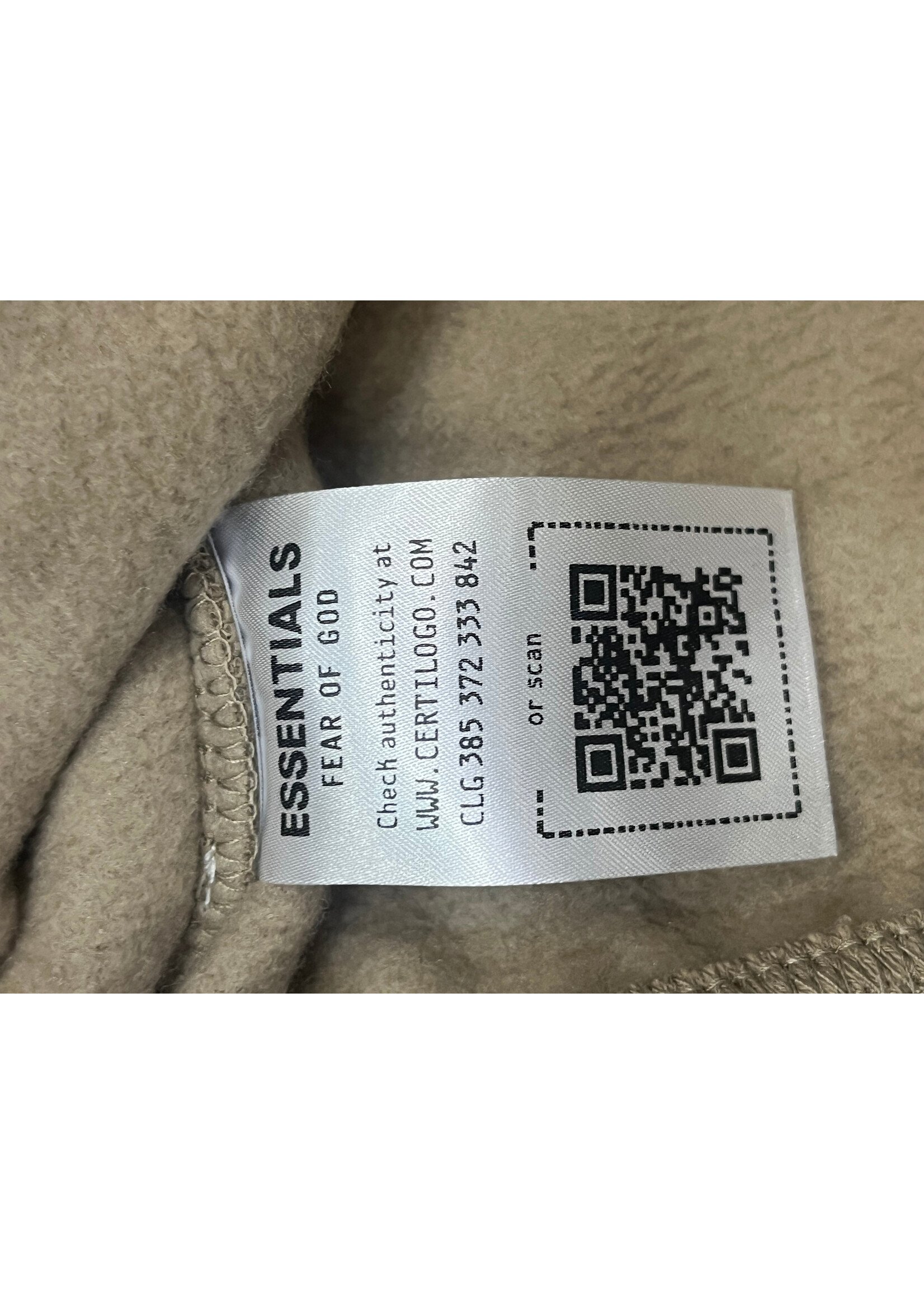 pantalon essentials marron