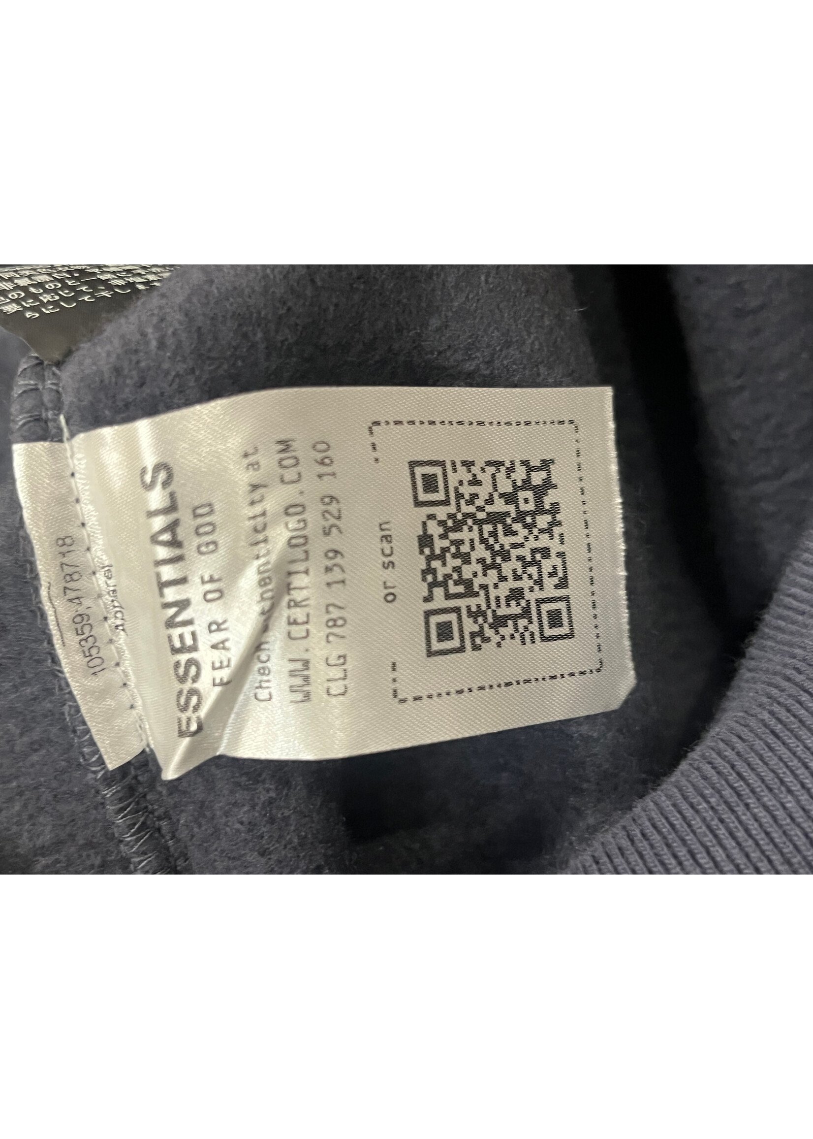 pantalon essentials noir