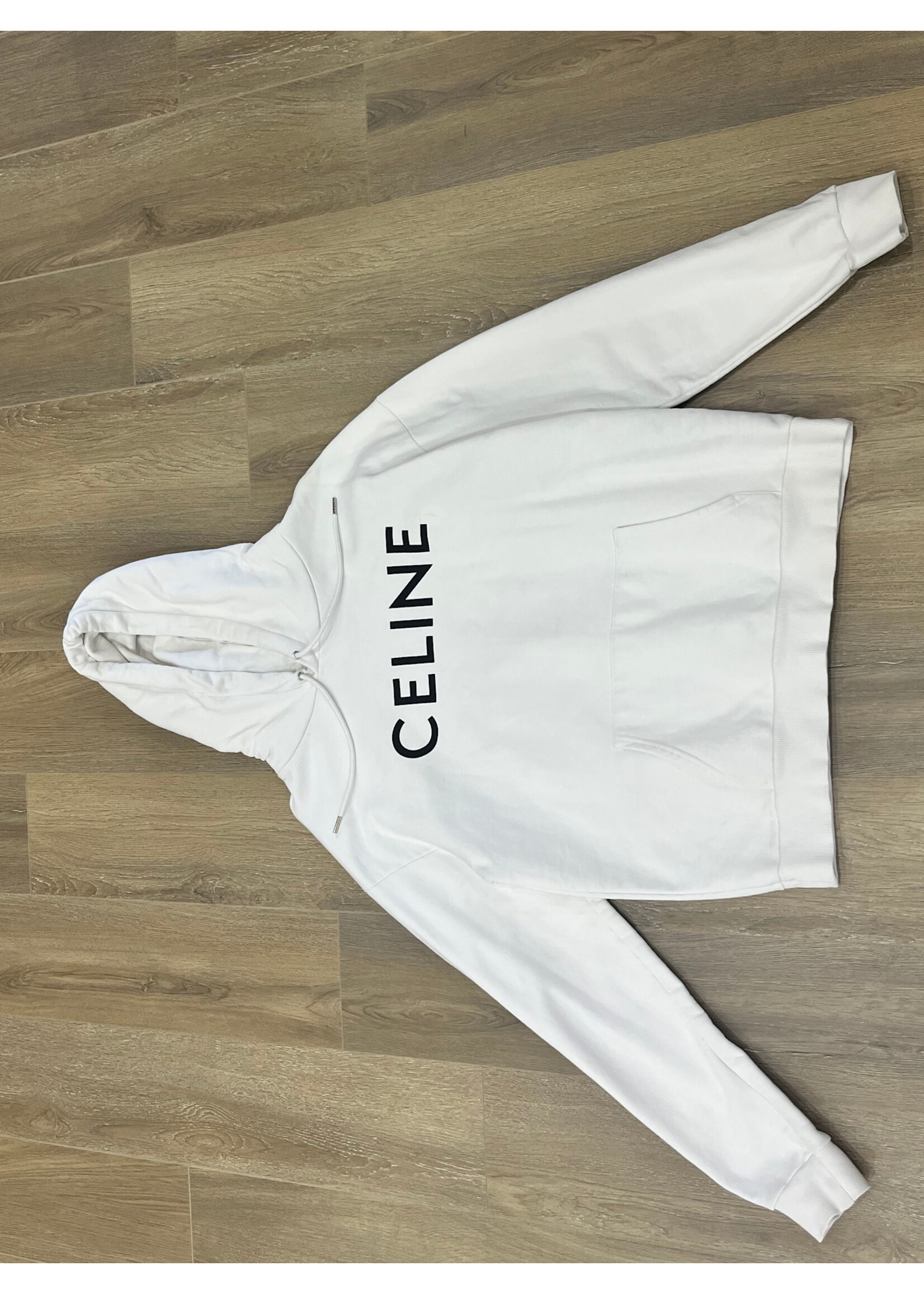 hoodie celine blanc