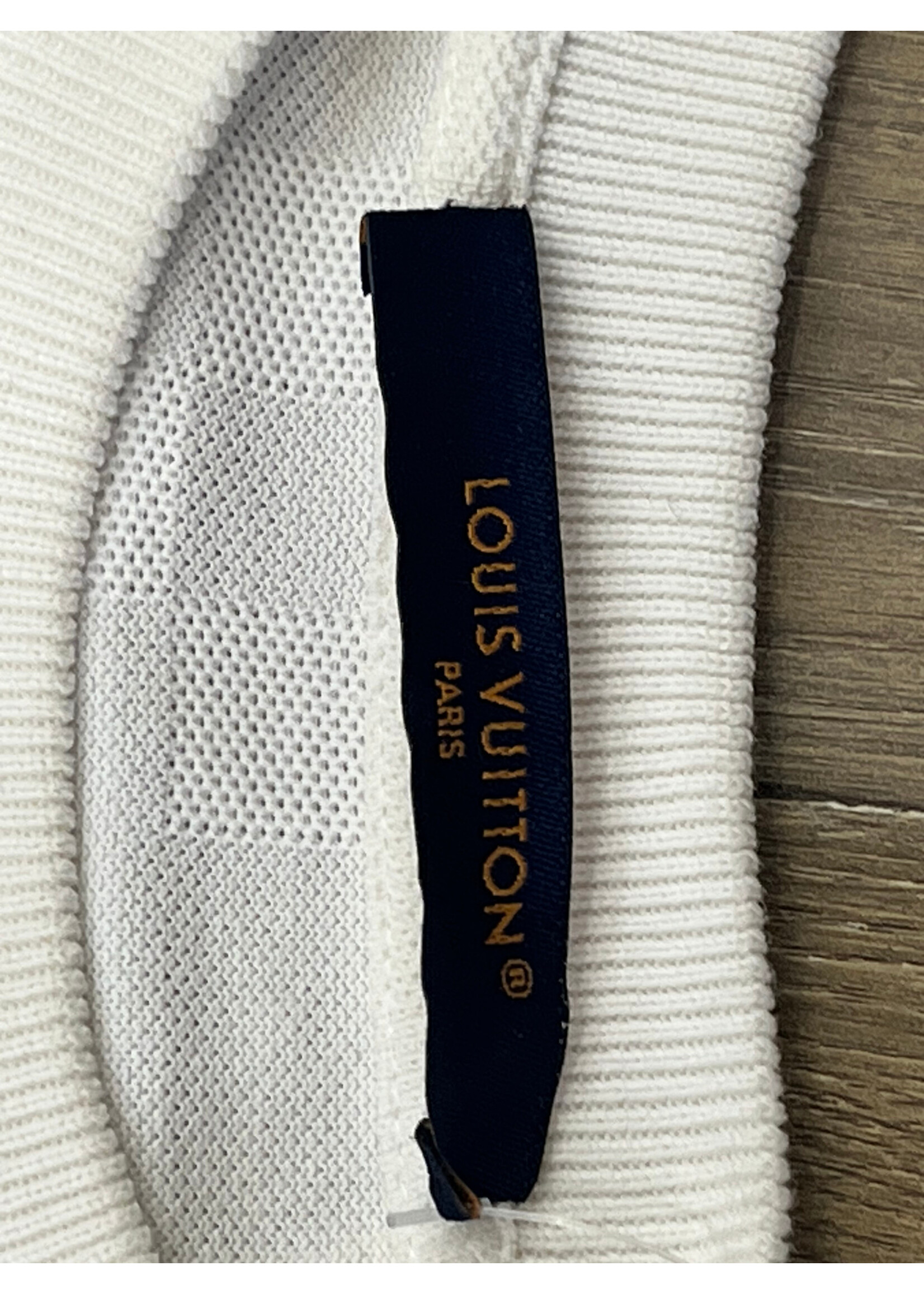 luouis vuitton white tee