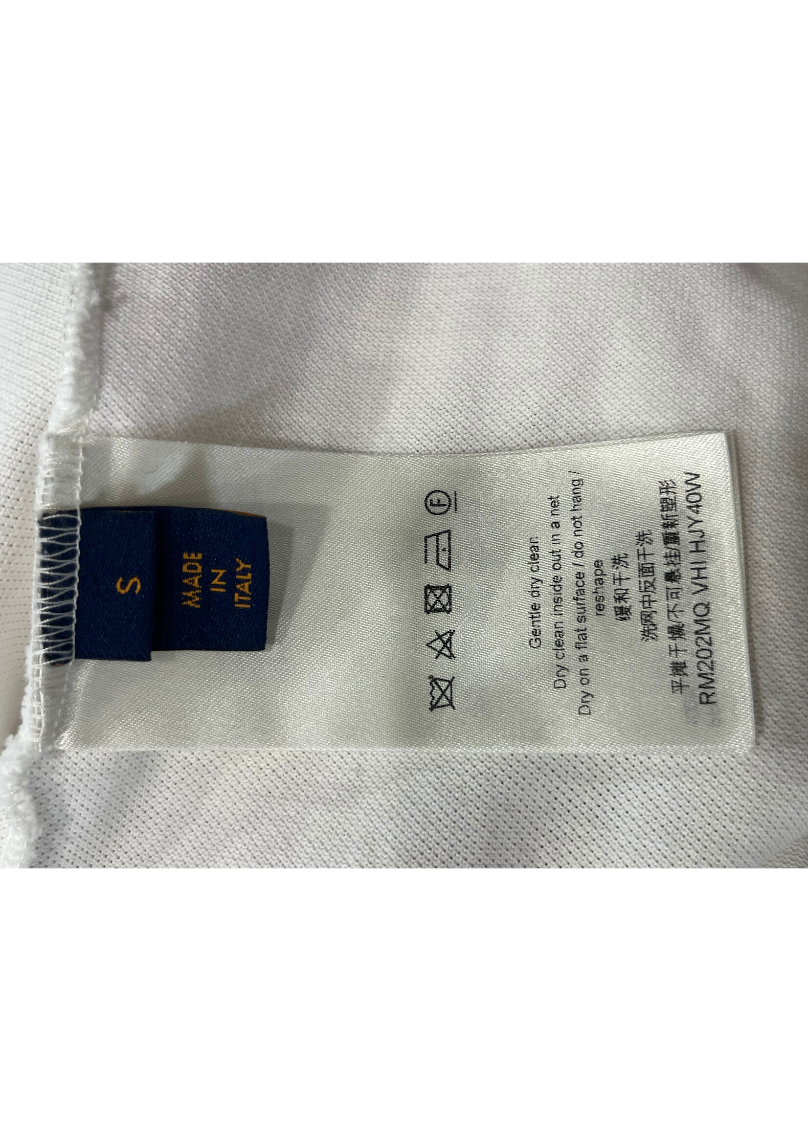 luouis vuitton white tee