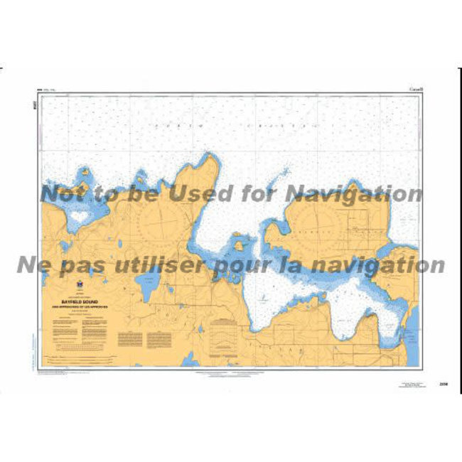 Bayfield Sound & Approaches