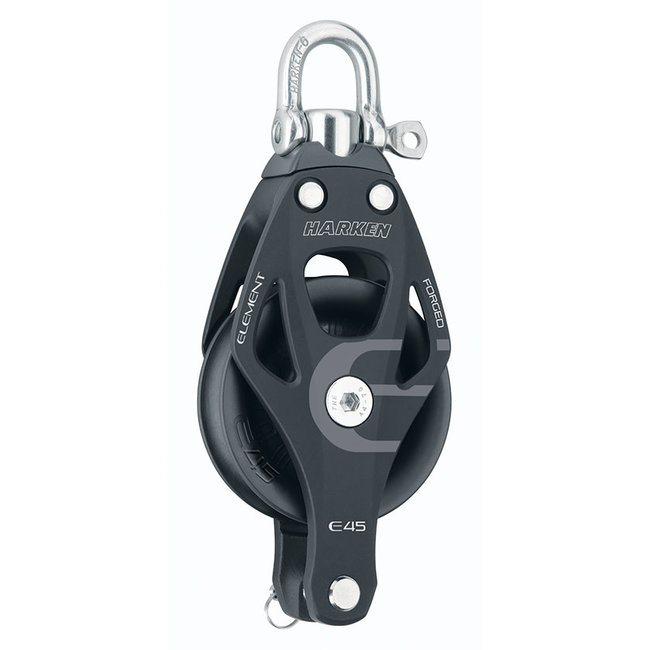 Harken Element Single Block w//Becket  45mm