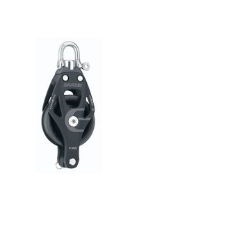 Harken Element Single Swivel  Block w/Becket 60mm