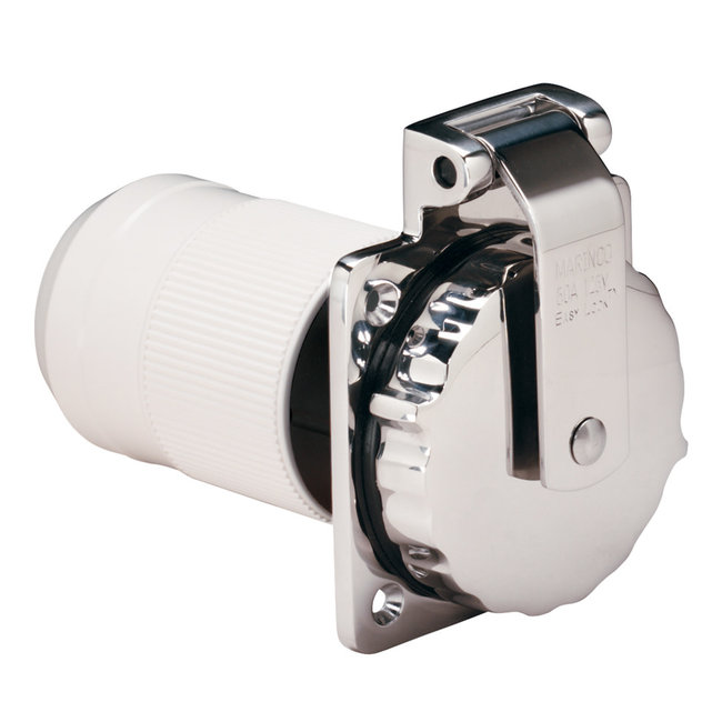 SS Inlet 50 A 125 Volt