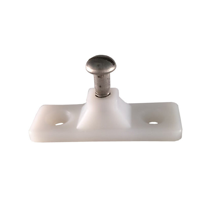 Side Mount White 2 Hole