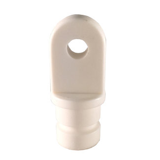 Eye Inside End 3/4 White