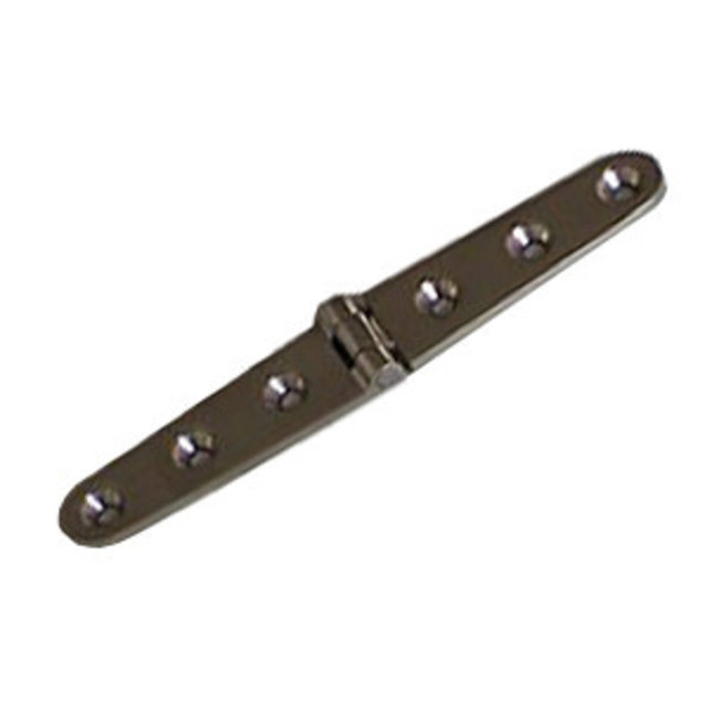 Hinge Strap 6" Solid SS Pr