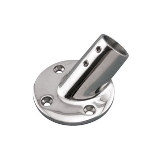 Round Base 45° 7/8" 316 Stainless