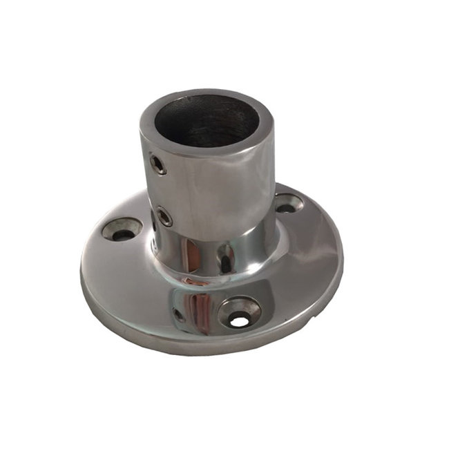 Round Base  90° 7/8" 316 Stainless