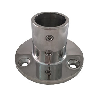 Round Base 90° 1" 316 Stainless