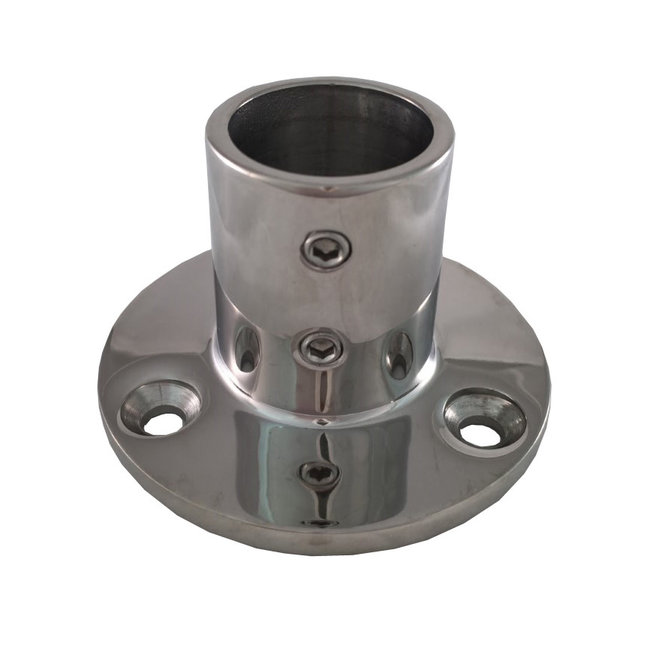 Round Base 90° 1" 316 Stainless