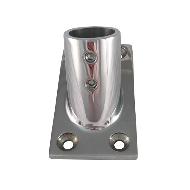 Rectangular Base 60° 7/8" S.S.