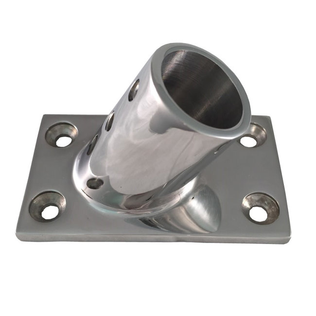 Rectangular Base 60° 7/8" S.S.