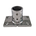 Rectangular Base 90° 7/8" S.S.