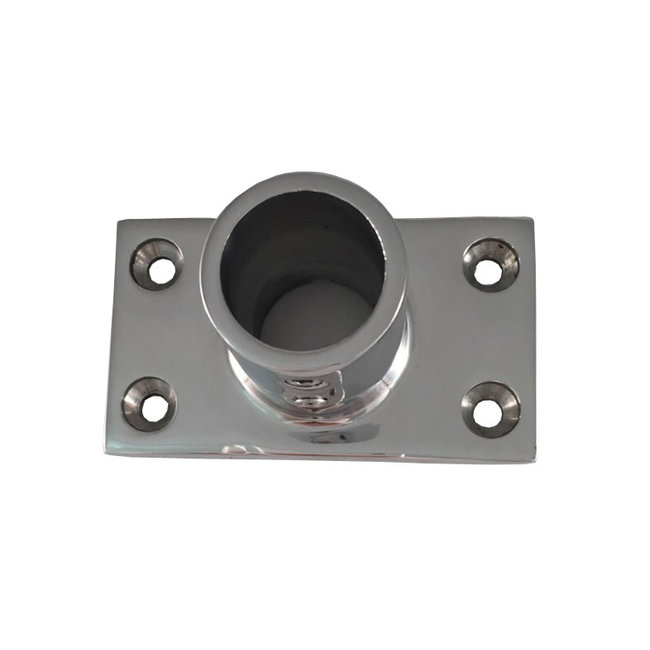 Rectangular Base 90° 7/8" S.S.