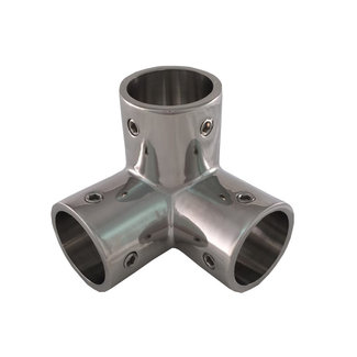 Corner 3 Way 1" SS