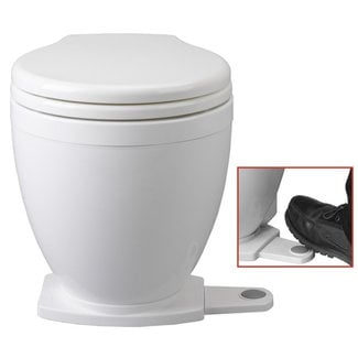 Lite Flush Electric Head with Foot Switch