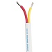 Tinned Copper Wire 12/2 Flat Duplex Red/Yellow
