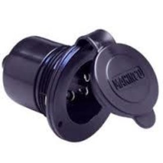 Inlet 15 Amp Black