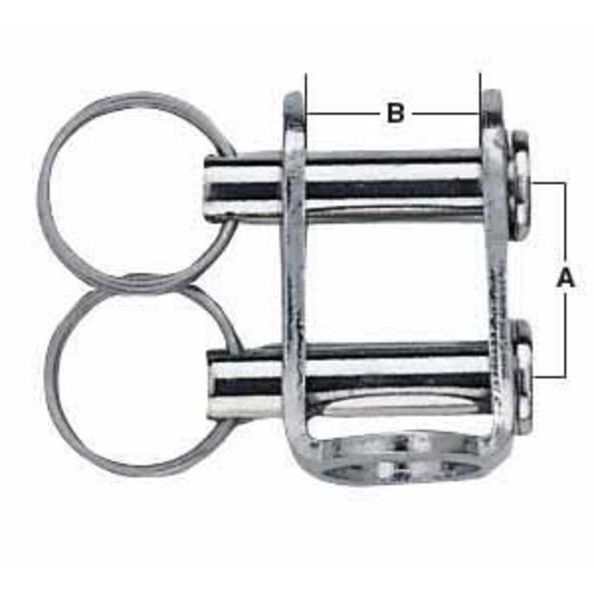 Harken U-Adaptor 5 mm Stainless Steel