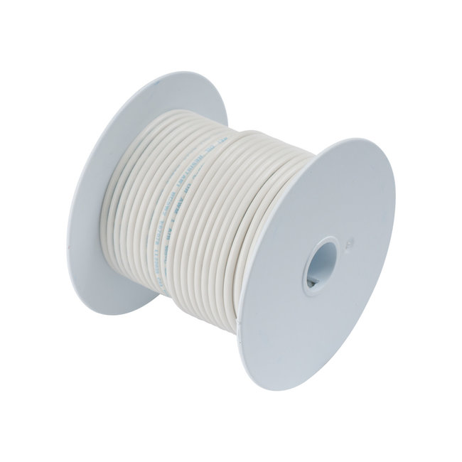 #12 AWG White Tinned Copper Wire