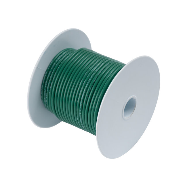 Tinned Copper Wire 8 AWG Green